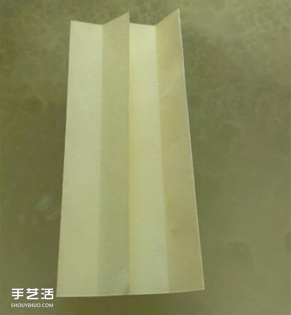 立体床的折法图解教程 详细折纸床铺的方法(图5)