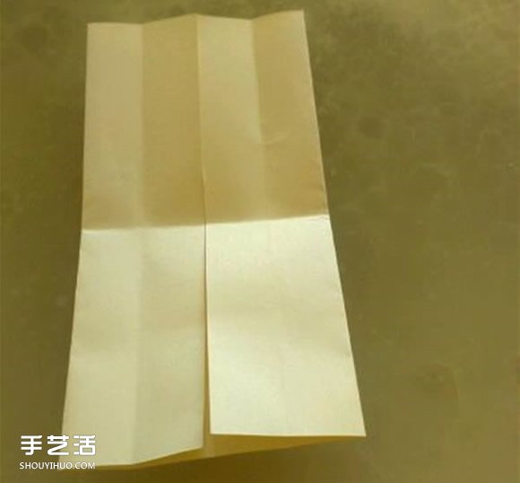 立体床的折法图解教程 详细折纸床铺的方法(图6)