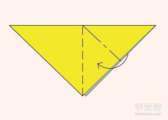 圣诞老人折纸步骤图 手工折纸圣诞老人教程(图3)