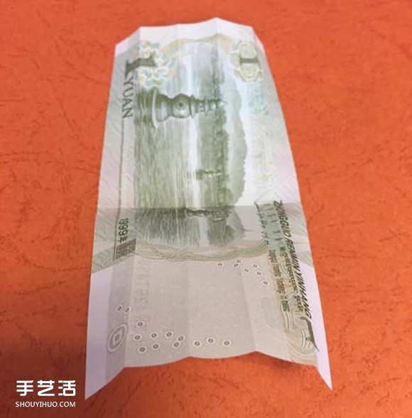 孔明锁的折纸方法图解 手工折鲁班锁的折法(图6)