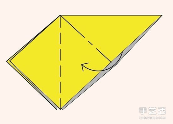 圣诞老人折纸步骤图 手工折纸圣诞老人教程(图6)