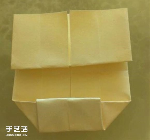 立体床的折法图解教程 详细折纸床铺的方法(图16)
