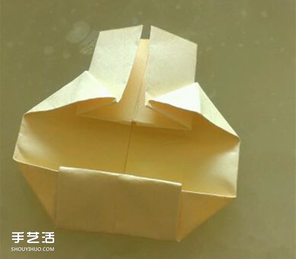 立体床的折法图解教程 详细折纸床铺的方法(图18)