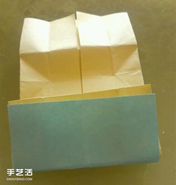 立体床的折法图解教程 详细折纸床铺的方法(图23)