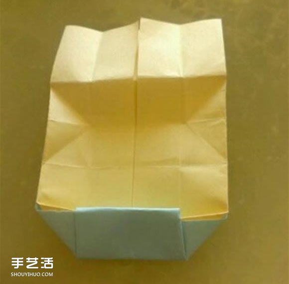 立体床的折法图解教程 详细折纸床铺的方法(图25)