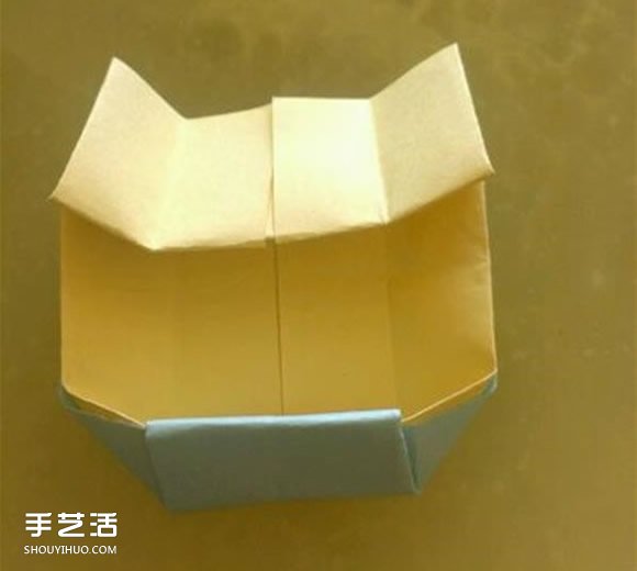 立体床的折法图解教程 详细折纸床铺的方法(图26)