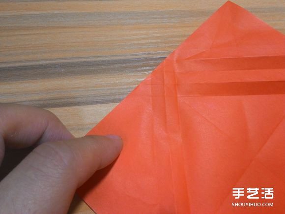 怎么折蜘蛛侠图解教程 复杂蜘蛛侠的折法步骤(图13)