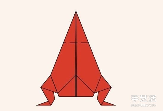 圣诞老人折纸步骤图 手工折纸圣诞老人教程(图31)