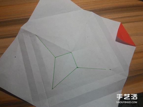 怎么折蜘蛛侠图解教程 复杂蜘蛛侠的折法步骤(图18)