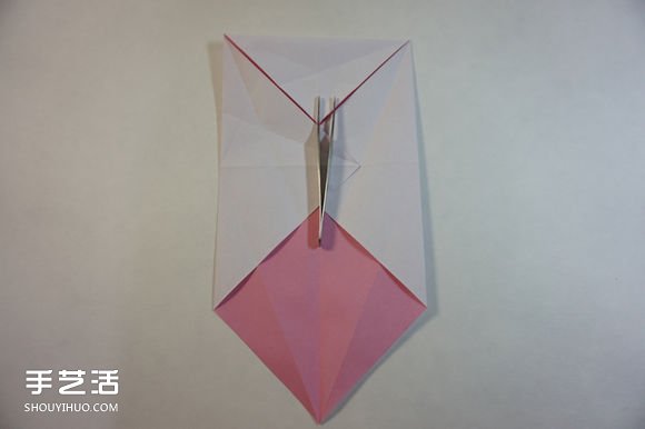 折纸女孩的步骤图解 复杂女生的折法教程(图6)