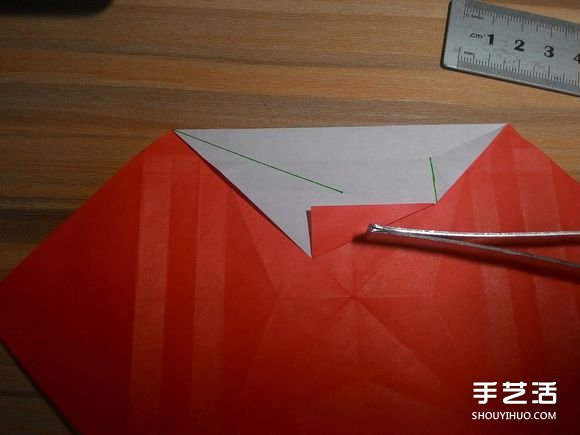 怎么折蜘蛛侠图解教程 复杂蜘蛛侠的折法步骤(图30)