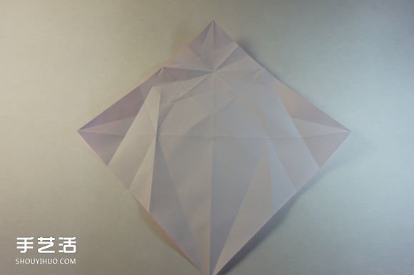 折纸女孩的步骤图解 复杂女生的折法教程(图10)