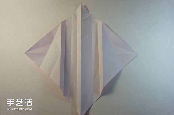 折纸女孩的步骤图解 复杂女生的折法教程(图12)