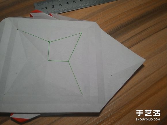怎么折蜘蛛侠图解教程 复杂蜘蛛侠的折法步骤(图32)