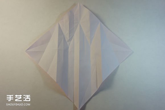 折纸女孩的步骤图解 复杂女生的折法教程(图16)
