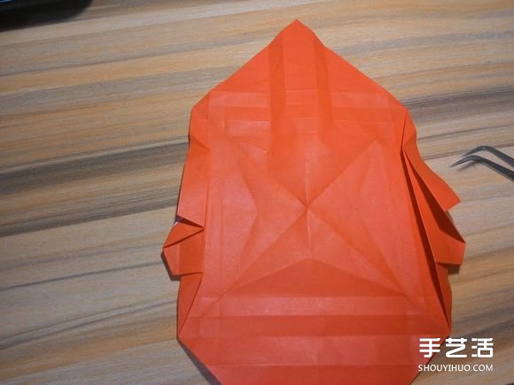 怎么折蜘蛛侠图解教程 复杂蜘蛛侠的折法步骤(图36)