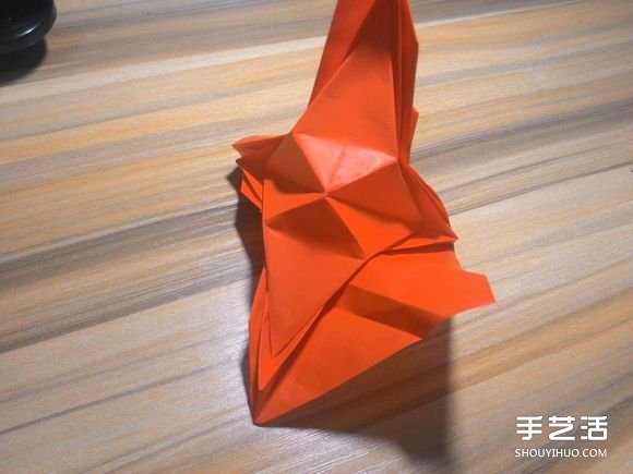 怎么折蜘蛛侠图解教程 复杂蜘蛛侠的折法步骤(图38)