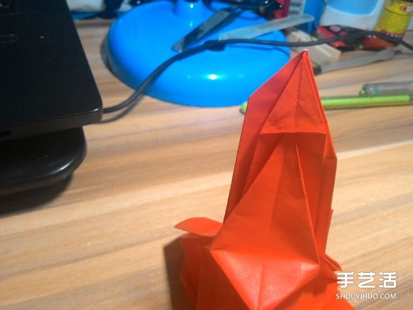 怎么折蜘蛛侠图解教程 复杂蜘蛛侠的折法步骤(图39)