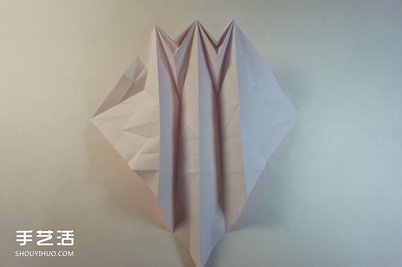 折纸女孩的步骤图解 复杂女生的折法教程(图28)
