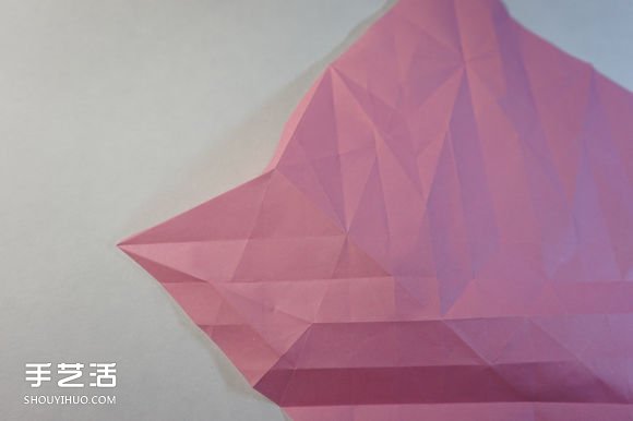 折纸女孩的步骤图解 复杂女生的折法教程(图25)