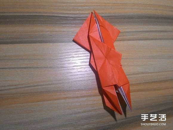 怎么折蜘蛛侠图解教程 复杂蜘蛛侠的折法步骤(图47)
