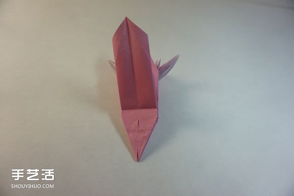 折纸女孩的步骤图解 复杂女生的折法教程(图42)