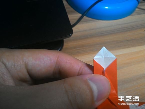 怎么折蜘蛛侠图解教程 复杂蜘蛛侠的折法步骤(图61)