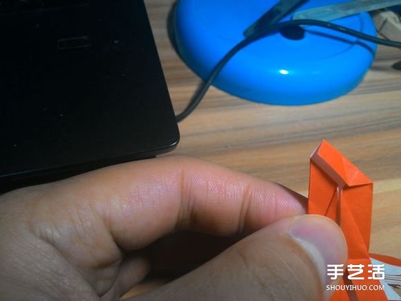 怎么折蜘蛛侠图解教程 复杂蜘蛛侠的折法步骤(图62)