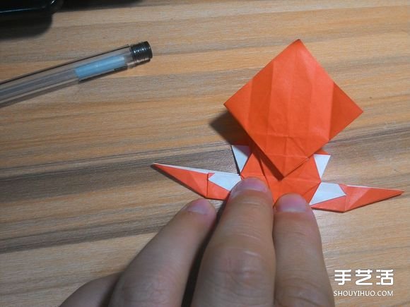 怎么折蜘蛛侠图解教程 复杂蜘蛛侠的折法步骤(图57)
