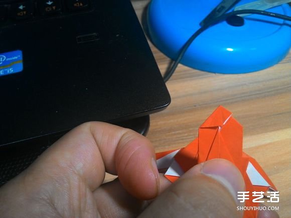 怎么折蜘蛛侠图解教程 复杂蜘蛛侠的折法步骤(图65)