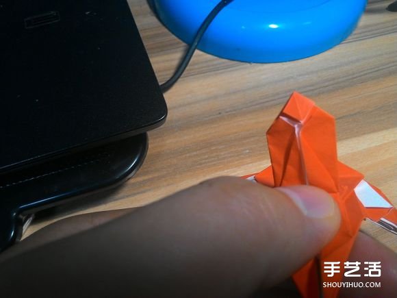 怎么折蜘蛛侠图解教程 复杂蜘蛛侠的折法步骤(图66)