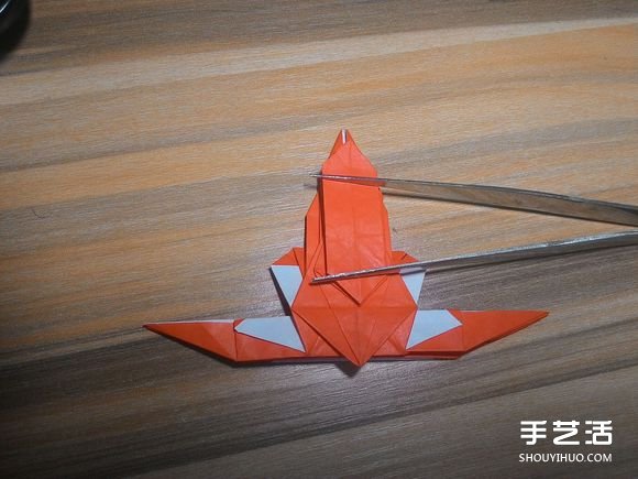 怎么折蜘蛛侠图解教程 复杂蜘蛛侠的折法步骤(图67)