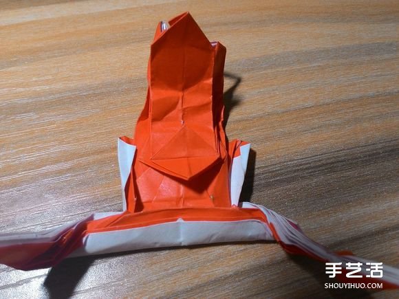 怎么折蜘蛛侠图解教程 复杂蜘蛛侠的折法步骤(图74)