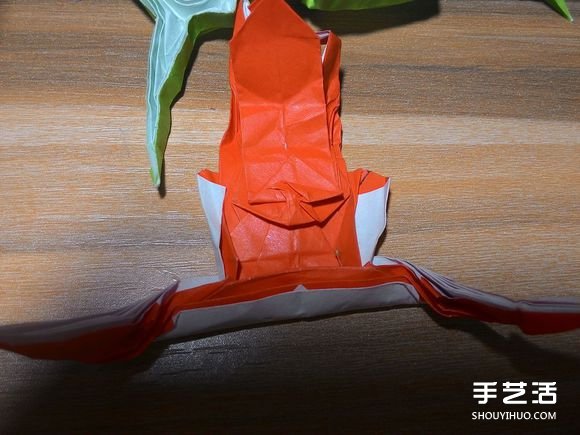 怎么折蜘蛛侠图解教程 复杂蜘蛛侠的折法步骤(图75)