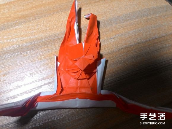 怎么折蜘蛛侠图解教程 复杂蜘蛛侠的折法步骤(图80)