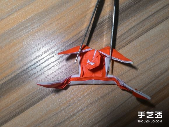 怎么折蜘蛛侠图解教程 复杂蜘蛛侠的折法步骤(图84)