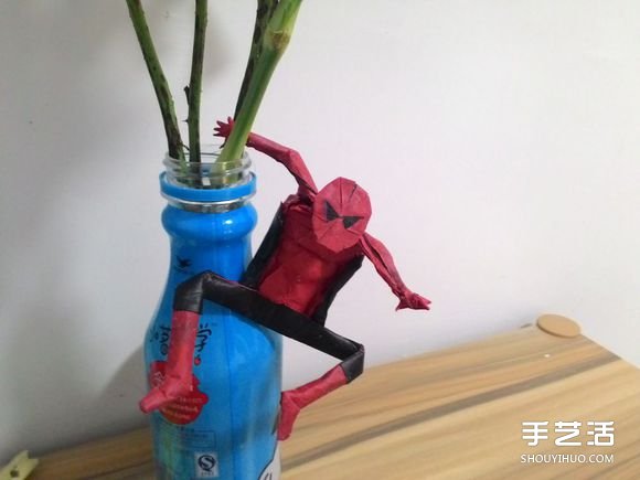 怎么折蜘蛛侠图解教程 复杂蜘蛛侠的折法步骤(图89)