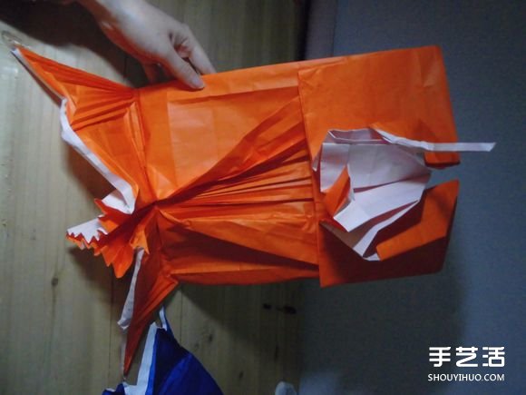创意折纸画作品图片：孤帆远影，看完惊呆了！(图26)