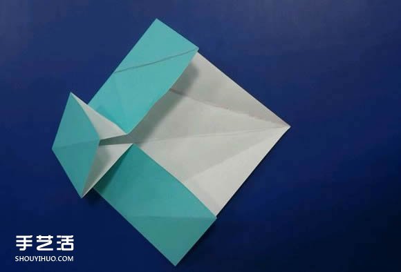 卡通大便折纸图解教程 手工屎的折法步骤图(图7)
