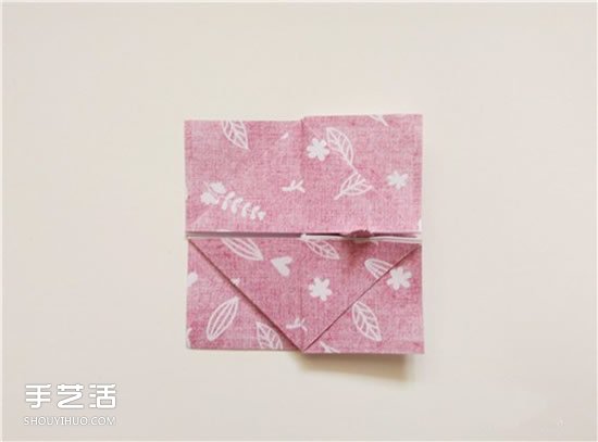 扑克牌方片和红桃花色的折纸方法图解(图11)