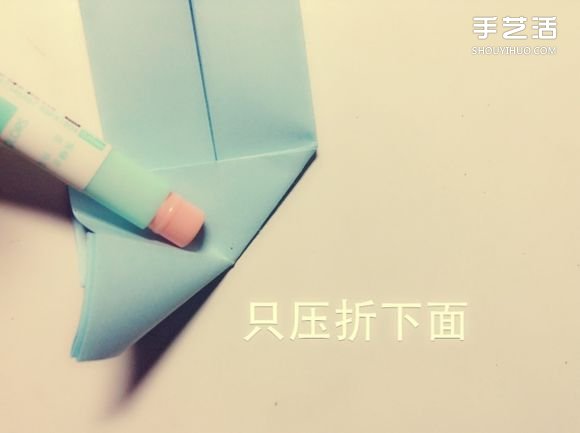 如何用一张纸折一本书详细图解教程(图17)
