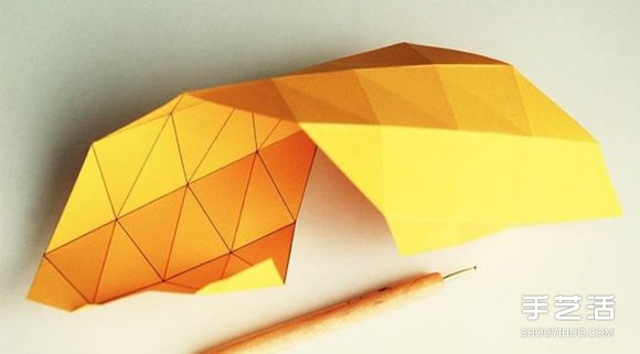 折纸花盆的方法图解 卡纸制作花盆的教程(图5)