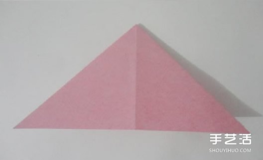 手工折纸桃子步骤图 桃子的折法图解教程(图5)