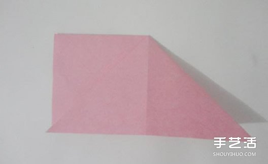 手工折纸桃子步骤图 桃子的折法图解教程(图4)
