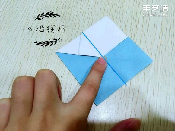 精灵球制作方法教程 手工折精灵球的折法图解(图9)