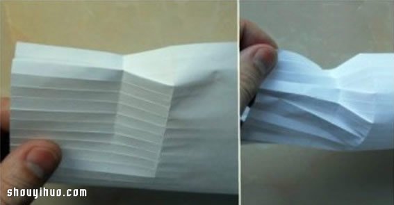 折纸立体酒瓶花瓶的折法图解教程(图7)