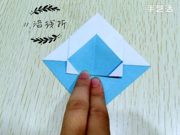 精灵球制作方法教程 手工折精灵球的折法图解(图11)