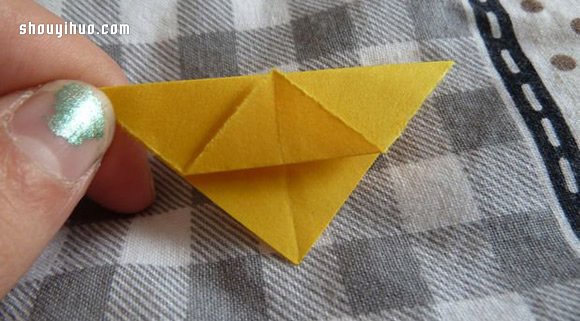 折纸手镯手环的折法 手工手镯手环折纸图解(图6)