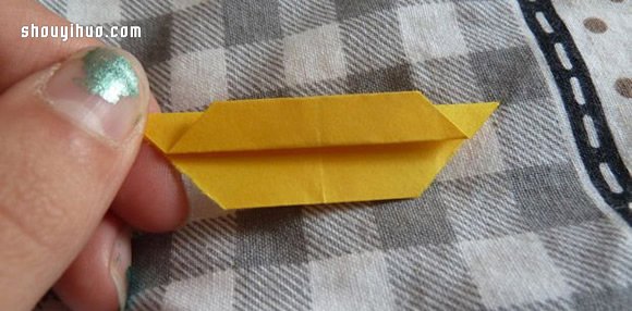 折纸手镯手环的折法 手工手镯手环折纸图解(图8)
