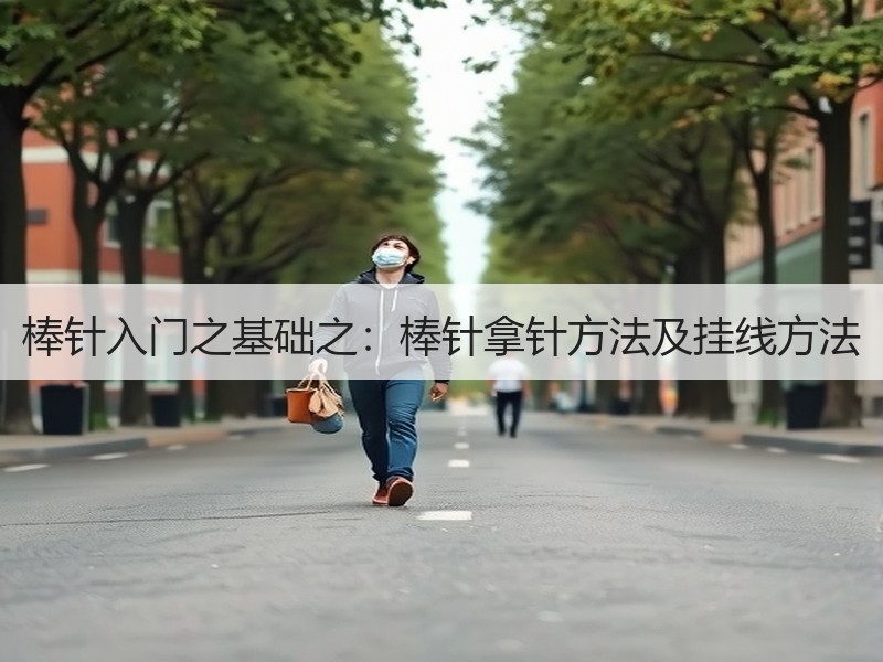棒针入门之基础之：棒针拿针方法及挂线方法 - 诺云双维造物网